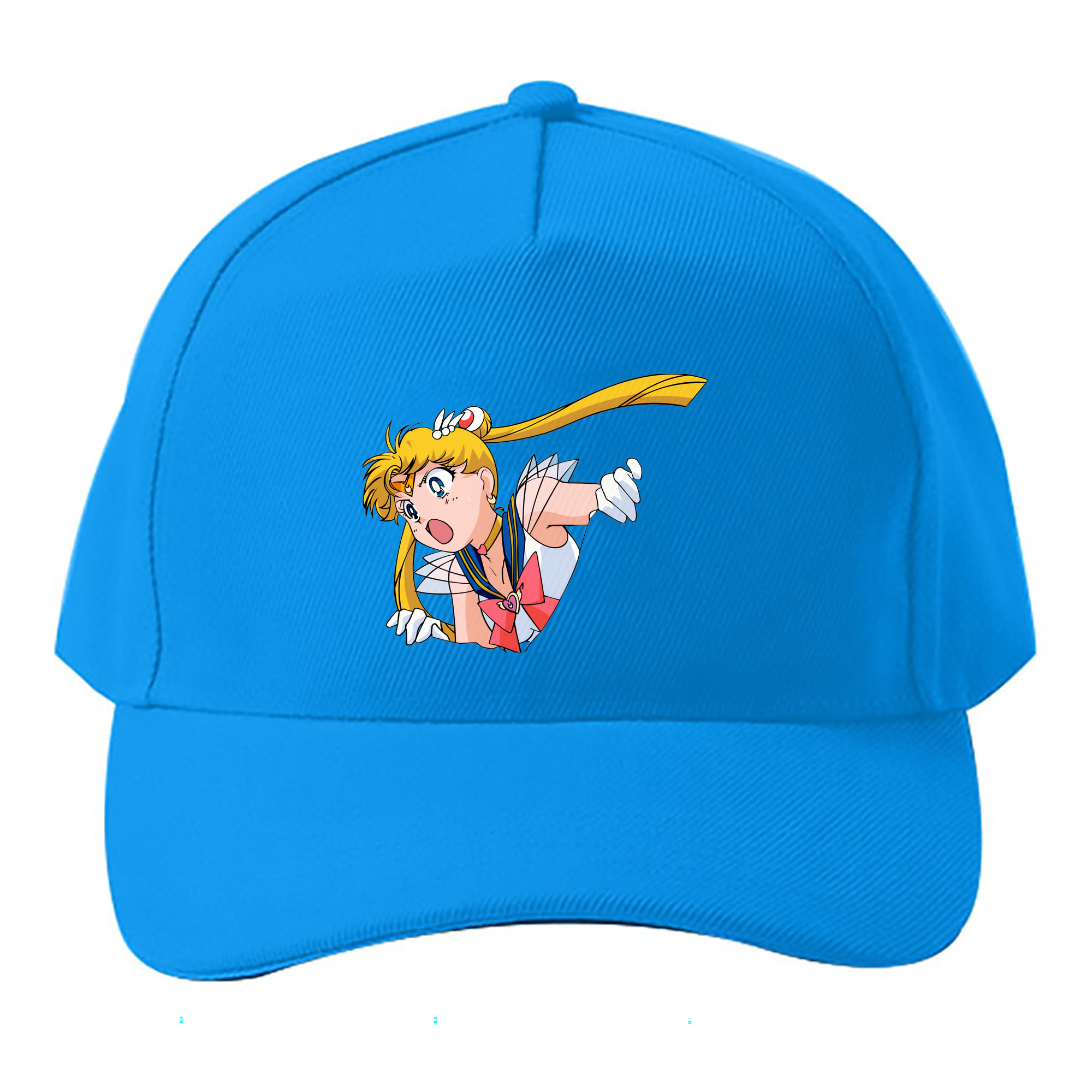 （画像用） 美少女戦士セーラームーン 月野 うさぎ つきの うさぎ Sailor Moon Tsukino Usagi ベースボールキャップ 綿100％ 男女兼用 帽子 スポーツ